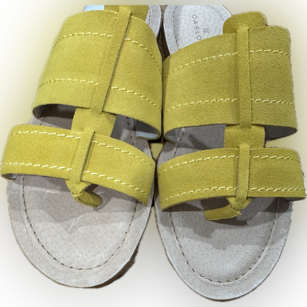 NWT Caslon Mustard Strap Sandals- Box Included- Women’s- SIZE 10